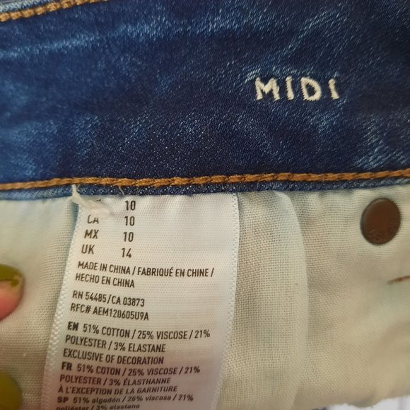 American Eagle Altered Hand Embroidered Shorts Sashiko, Boro, Patchwork,… - Picture 9 of 16